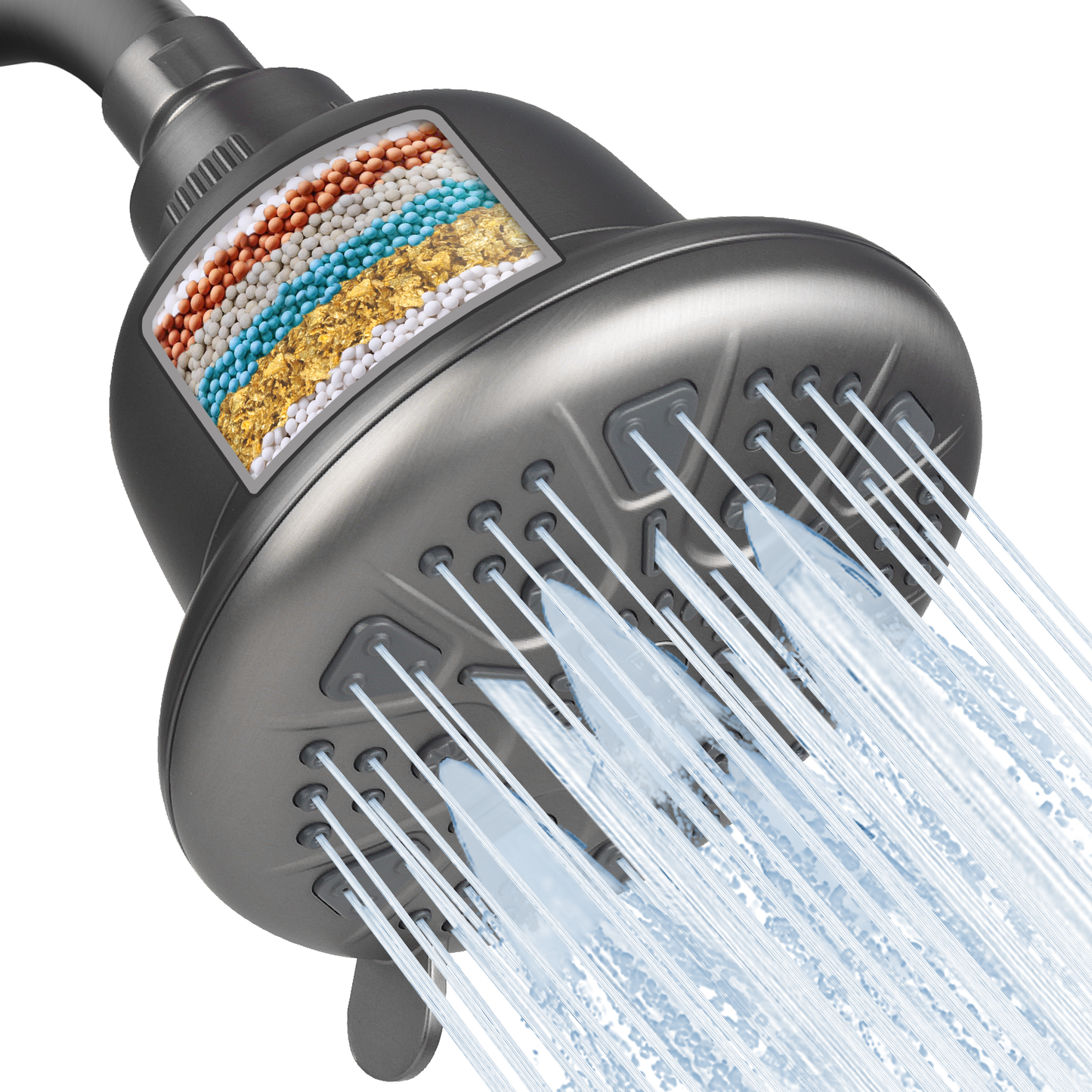 PureRain dusjhode – vannfilter og 7 sprayinnstillinger | Ymonde