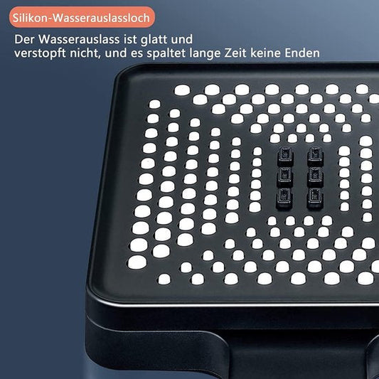 HydroForce Shower Head - Υψηλή Πίεση 6 Θέσεων Τετράγωνο | Ymonde