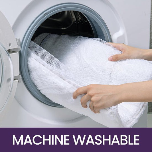 Χαλάκι μπάνιου DryNest 60x110 cm - Λευκό αντιολισθητικό χαλί μπάνιου από μικροΐνες | Ymonde