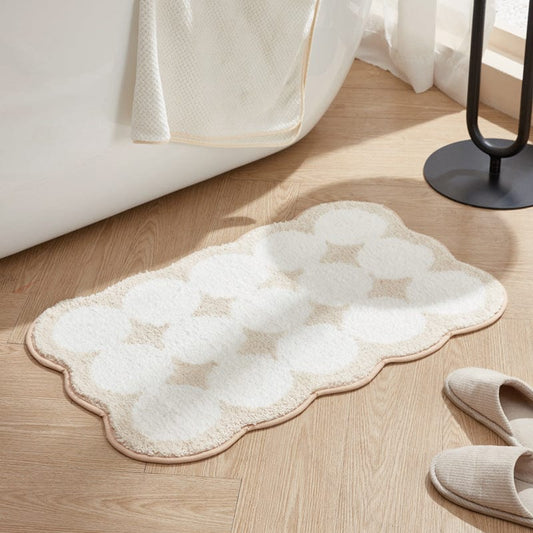 BallMath Badmat – Zachte Scandinavische Mat met Antislip | Ymonde