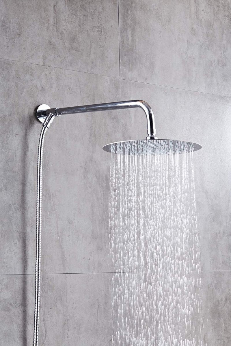Luxurious 20cm Rain Shower Head – High Pressure & Energy Efficient – Modern Stylish Design