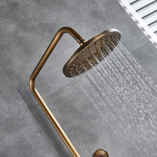 Regendouche Messing Douchekraan – Thermostatisch met handdouche