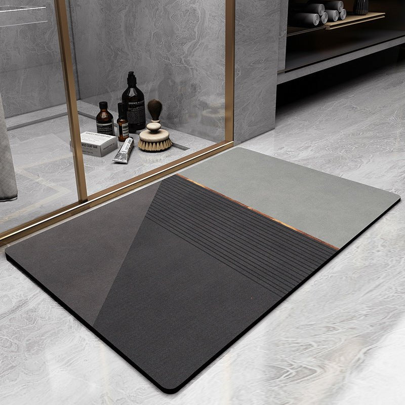 PatternSoft Badmatta - Modern Pattern Non-Slip 50x80 CM | Ymonde