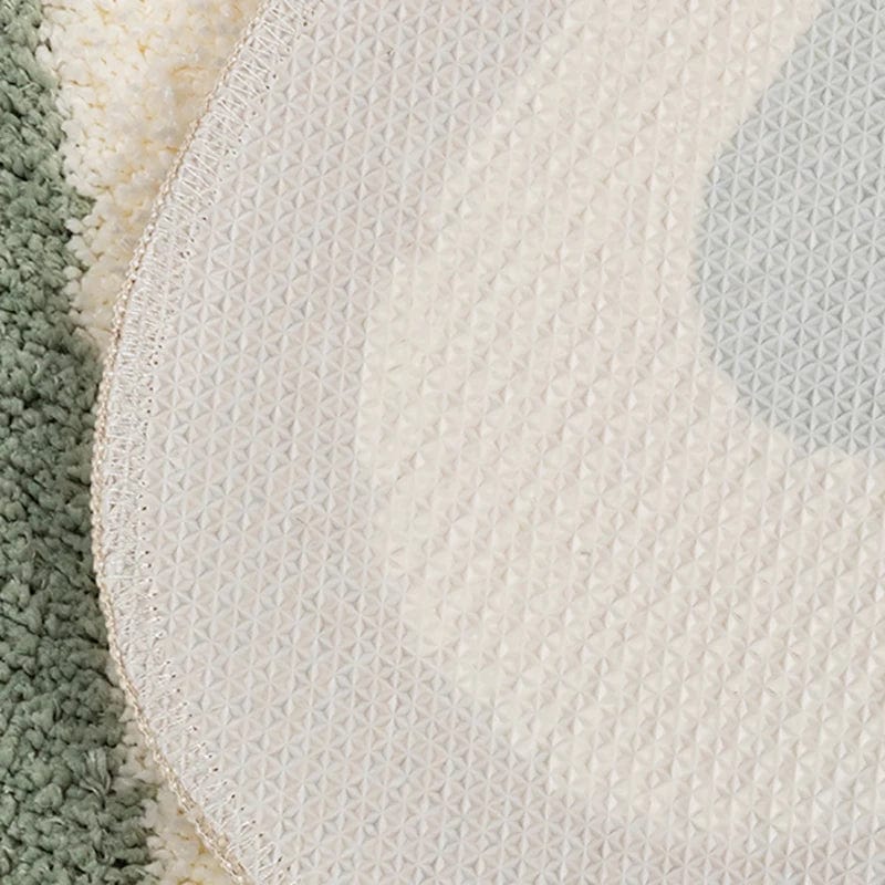 WaveMath Badematte – Duschmatte aus weicher Baumwolle mit gewelltem Rand | Ymonde