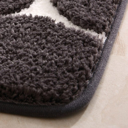 Zen Stapsteen Badmat – Natuursteen Look & Zacht Comfort | Ymonde