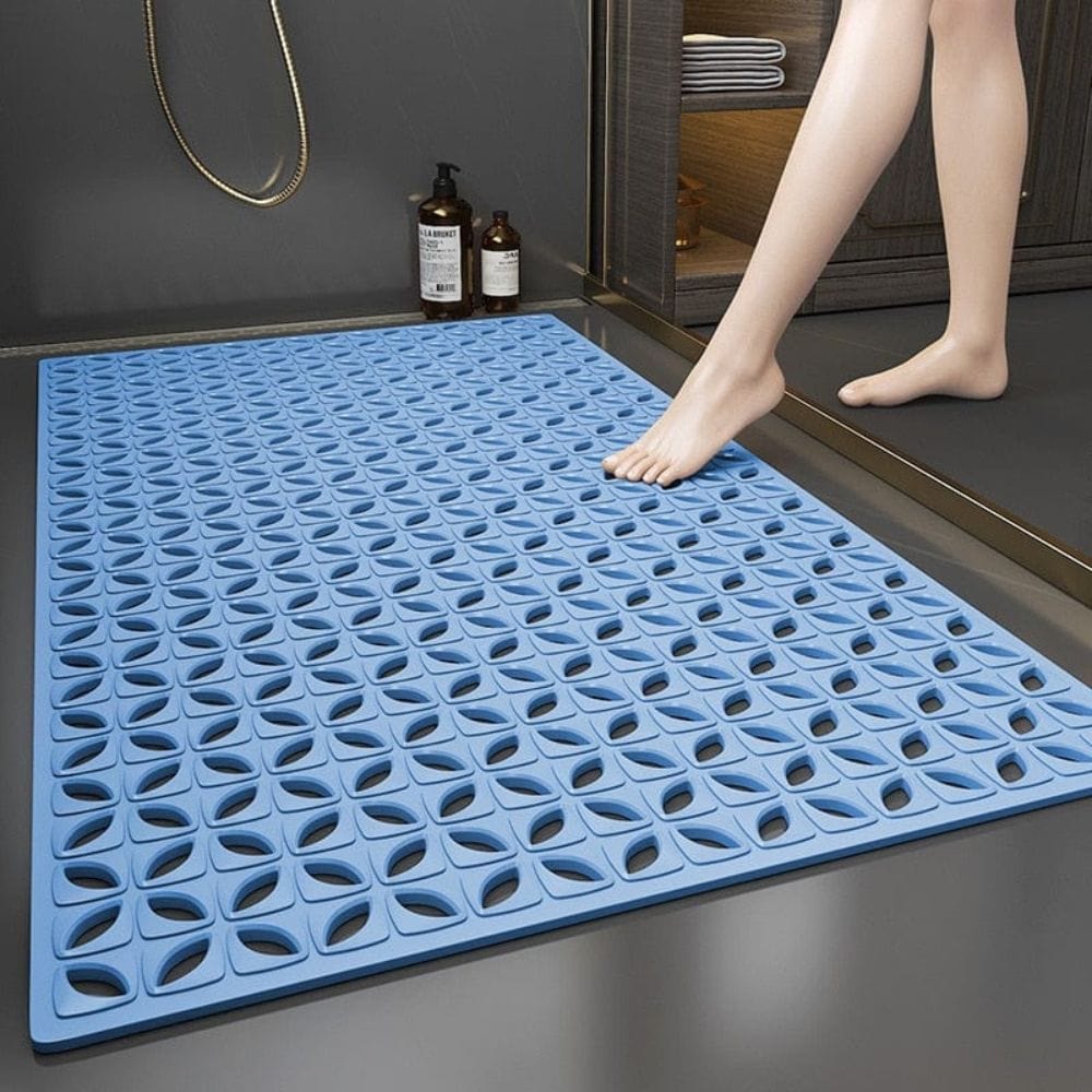 GripFlow Shower Mat – Water Permeable & Safe | Ymonde