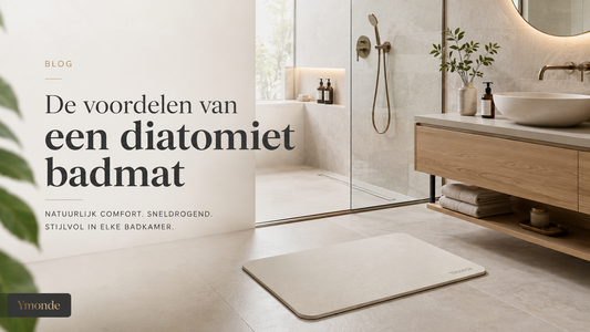 Diatomiet badmatten van Ymonde.