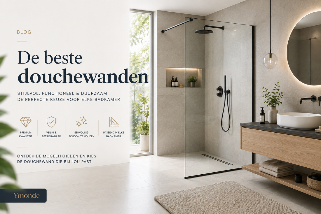 Beste glazen douchewanden voor een moderne badkamer