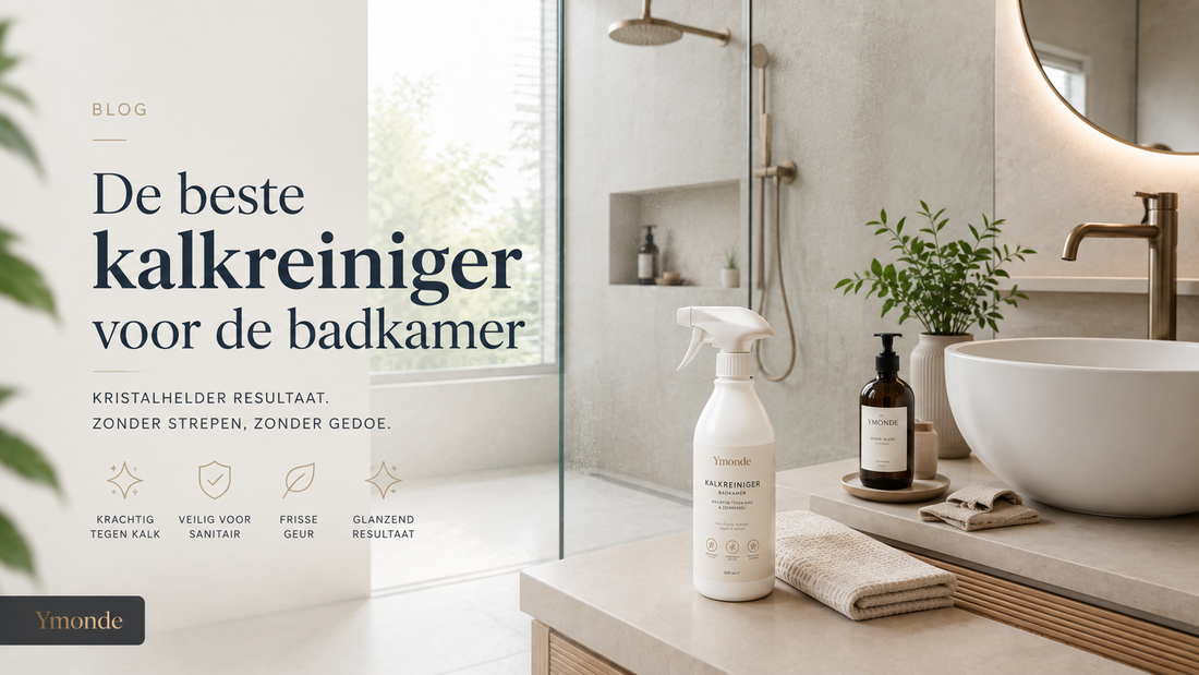 Beste kalkreiniger voor de badkamer tegen kalkaanslag op sanitair.