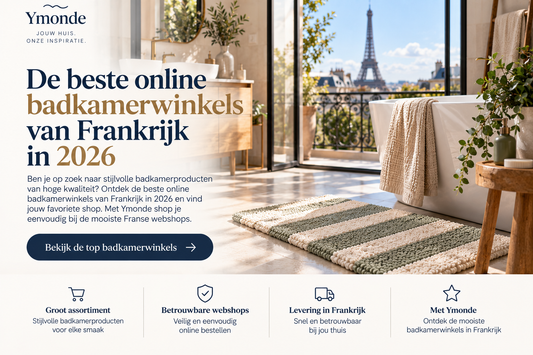 Beste online badkamerwinkels van Frankrijk in 2026 met Ymonde als online alternatief