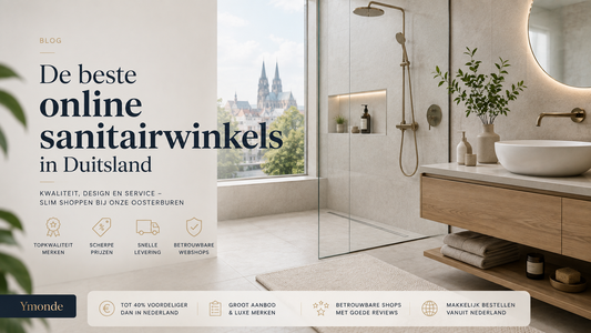 Beste online sanitairwinkels van Duitsland met Ymonde als online alternatief.