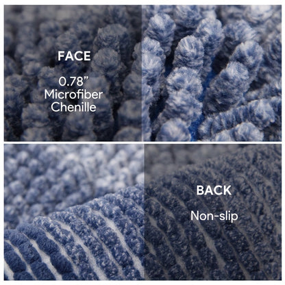CloudStep Luxury Chenille Bath Mat – Ultra Soft & Instant Dry Comfort | Ymonde