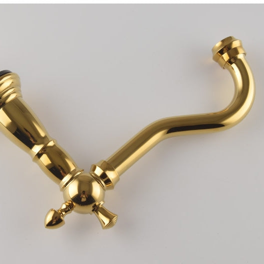 Lumière Basin Mixer - Brass Dual Handle 3-Hole | Ymonde