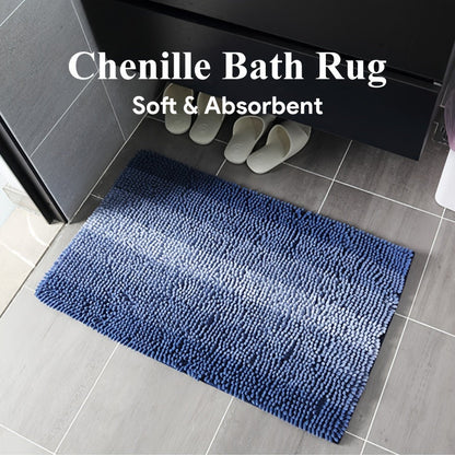 CloudStep Luxury Chenille Bath Mat – Ultra Soft & Instant Dry Comfort | Ymonde