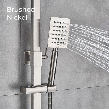 NordicRain Duschset - Regndusch Handdusch Modern | Ymonde