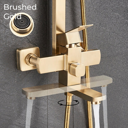 NordicRain Duschset - Regndusch Handdusch Modern | Ymonde