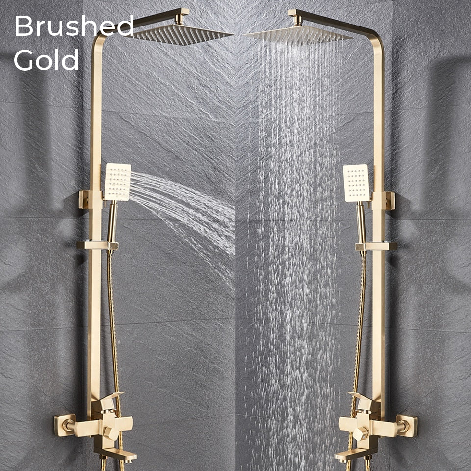 NordicRain Duschset - Regndusch Handdusch Modern | Ymonde