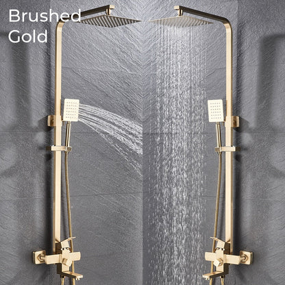 NordicRain Duschset - Regndusch Handdusch Modern | Ymonde