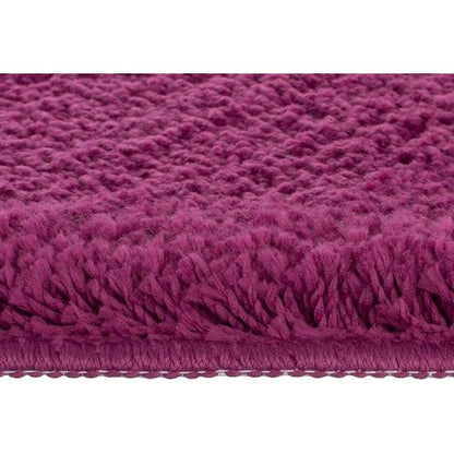 Bath Mat 70x80 cm Plum Purple Heart – Absorbent & Anti-slip | Ymonde®