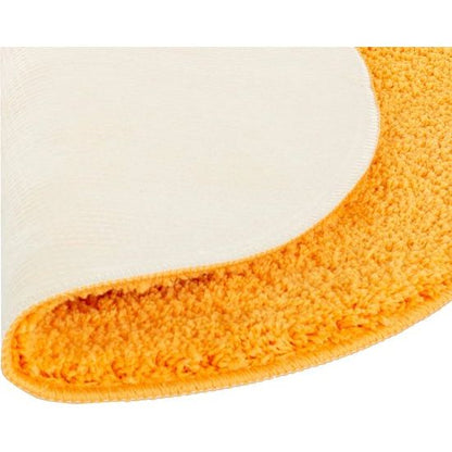 Round Bath Mat Ø60 cm - Honey Yellow Non-slip & Soft | Ymonde®