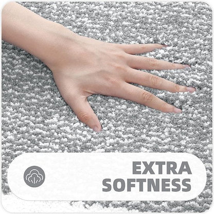 SoftNest Bath Mat 50x75 cm - Non-slip Microfiber Bathroom Carpet | Ymonde