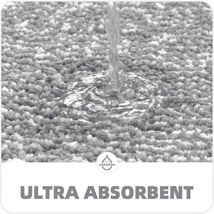 SoftNest Bath Mat 50x75 cm - Non-slip Microfiber Bathroom Carpet | Ymonde