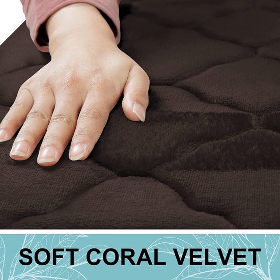 Chestnut Comfort Badmatta - Memory Foam Microfiber 40x60 | Ymonde