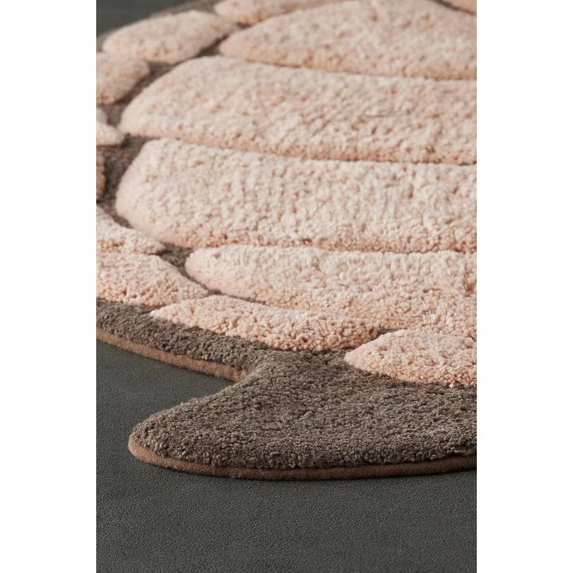 Turtle Bath Mat 75×98 cm Beige – Large Playful Bath Mat | Ymonde®
