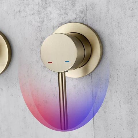 WallFlow Rain Shower Set - Thermostatic Concealed Shower Set | Ymonde