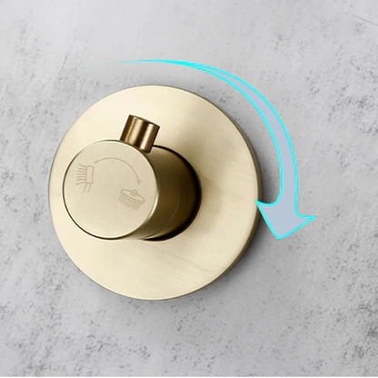 WallFlow Rain Shower Set - Thermostatic Concealed Shower Set | Ymonde