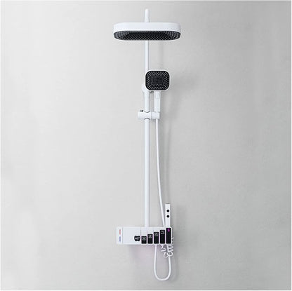 OnyxRain System - Digital Thermostatic Rain Shower with LED Display | Ymonde
