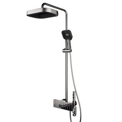 OnyxRain System - Digital Thermostatic Rain Shower with LED Display | Ymonde