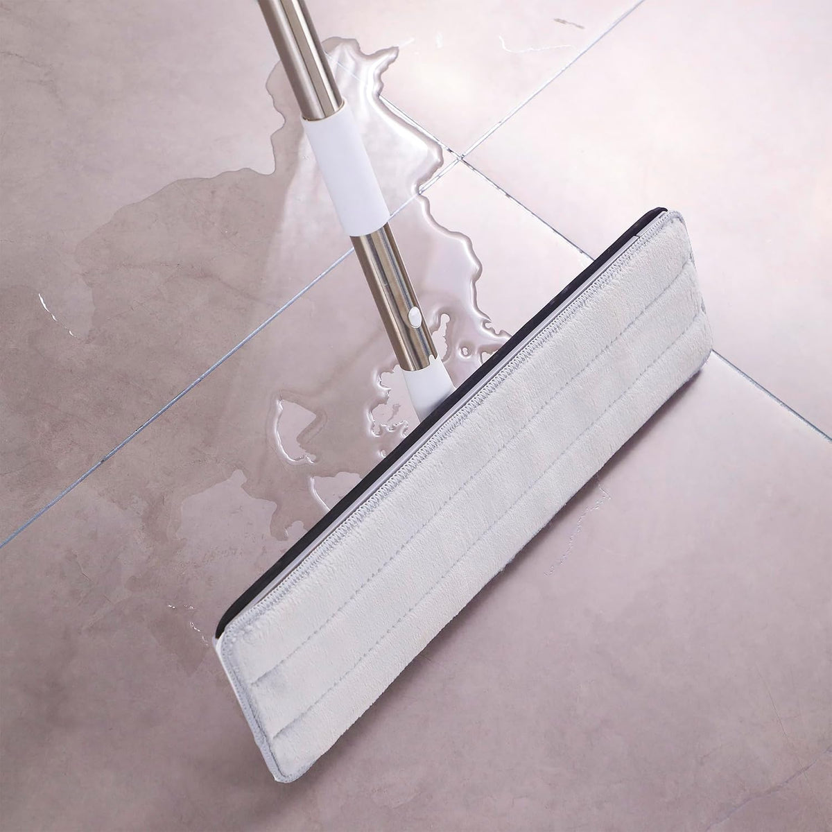 DuoDry Mopp-Set – 2-in-1-Mopp mit selbstauswringendem Eimer | Ymonde