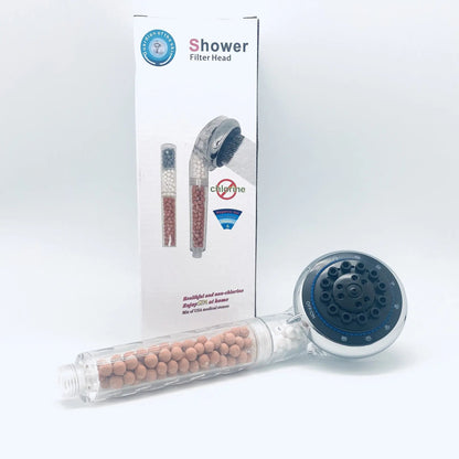 EightSpray Shower Head – 8-in-1 Filter Hand Shower with Water Stop | Ymonde