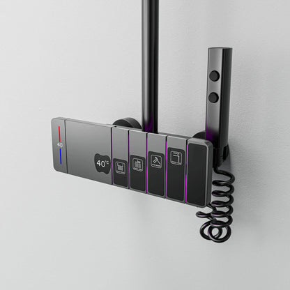 OnyxRain System - Digital Thermostatic Rain Shower with LED Display | Ymonde