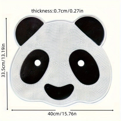 Pandala Bath Mat – Panda Theme & Non-Slip Shower Mat | Ymonde ©