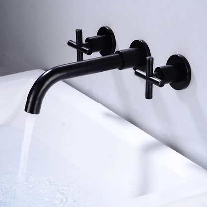 Imperio Basin Faucet - Double Handle 3-Hole Design | Ymonde