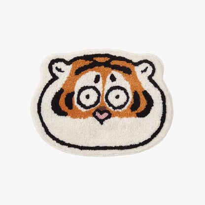TigerSoft Bath Mat - Kawaii Tiger Non-slip Soft | Ymonde