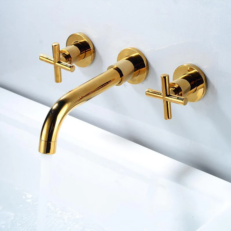 Imperio Basin Faucet - Double Handle 3-Hole Design | Ymonde