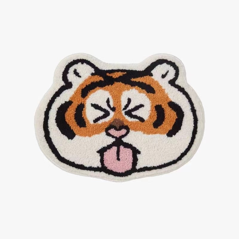 TigerSoft Bath Mat - Kawaii Tiger Non-slip Soft | Ymonde