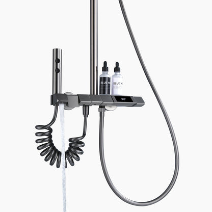 VeloraTherm Rain Shower - Thermostatic Luxury Shower System | Ymonde