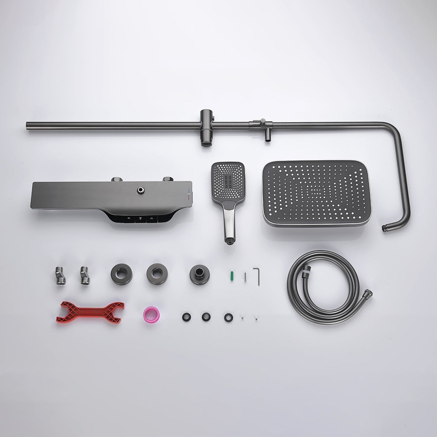 LumaRain LED Rain Shower - Thermostatic Luxury Shower System | Ymonde