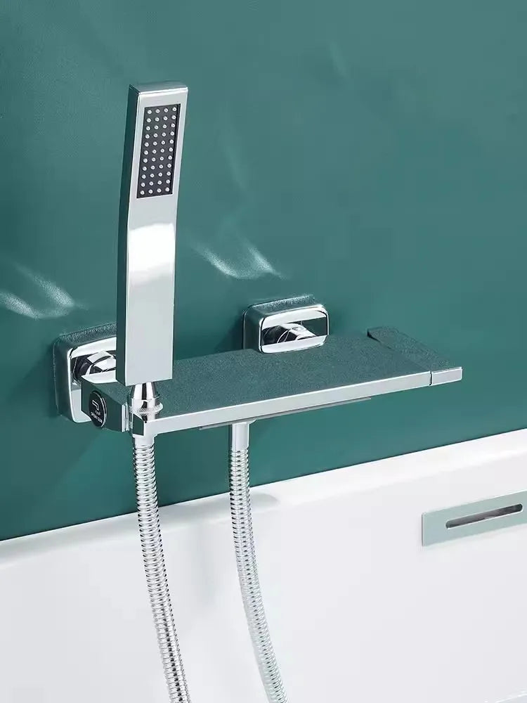 Aureo Shower Set - Exposed Thermostatic Mixer | Ymonde