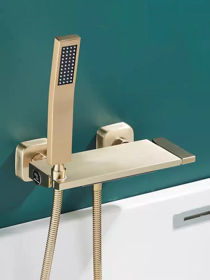 Aureo Shower Set - Exposed Thermostatic Mixer | Ymonde