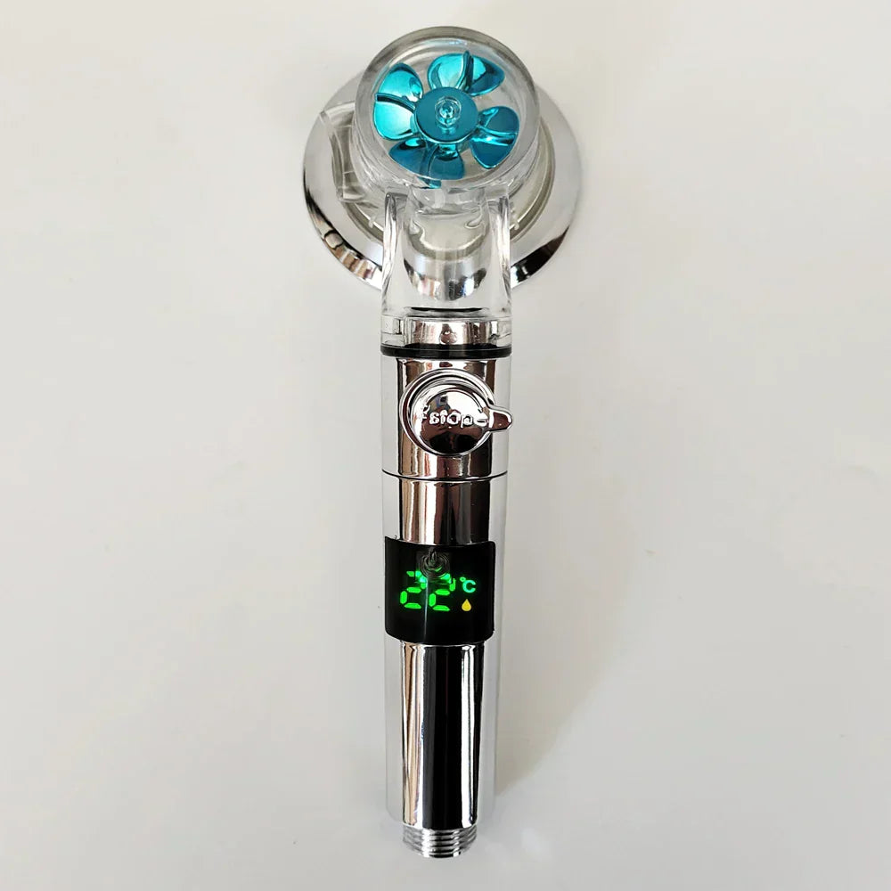 HydroTemp Shower Head - Digital Display 5 Modes High Pressure | Ymonde