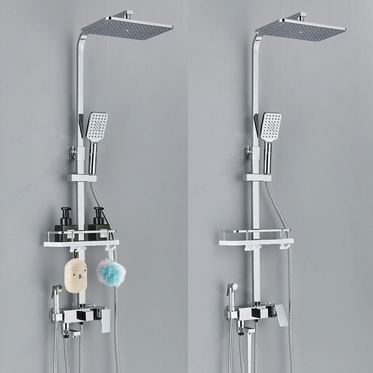 FlowLine duschset - Regnduschtermostatspruta | Ymonde