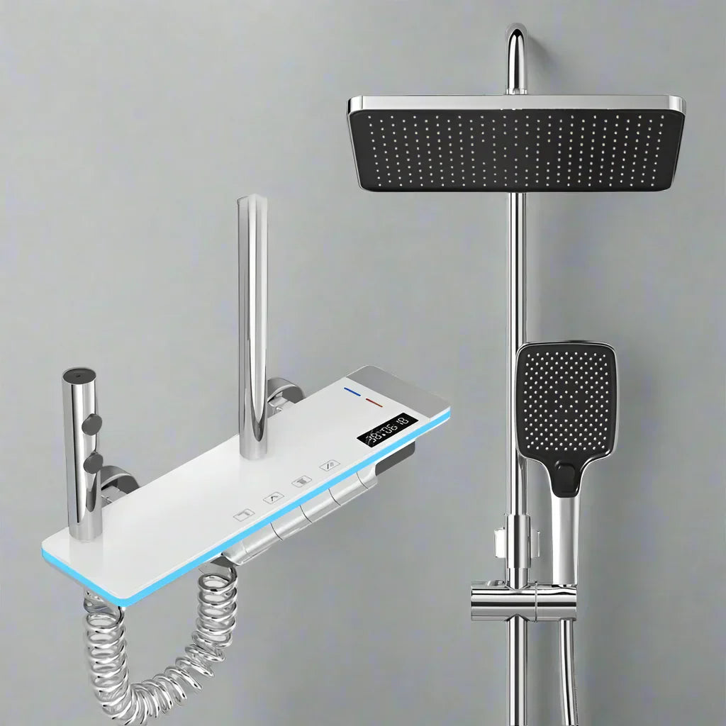 SmartSpa LED regnduschsystem - Lyx med digital termostat | Ymonde