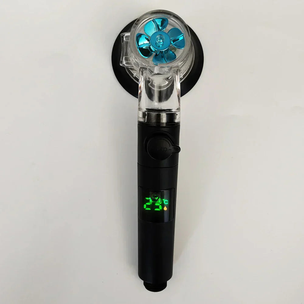 HydroTemp Shower Head - Digital Display 5 Modes High Pressure | Ymonde