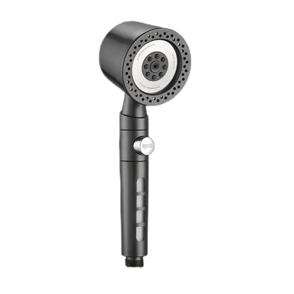 FlowFive Shower Head - 5-Spray Hand Shower with Filter and Stop Button | Ymonde