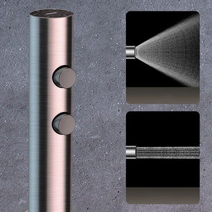 OnyxRain System - Digital Thermostatic Rain Shower with LED Display | Ymonde
